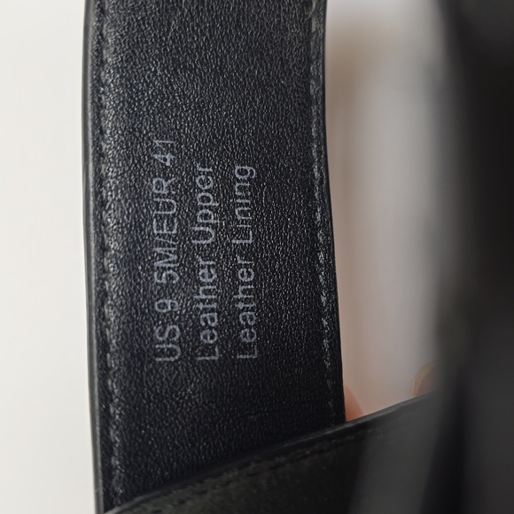 Vince Striped Snake Ankle-wrap Sandals - Picture 11 of 11